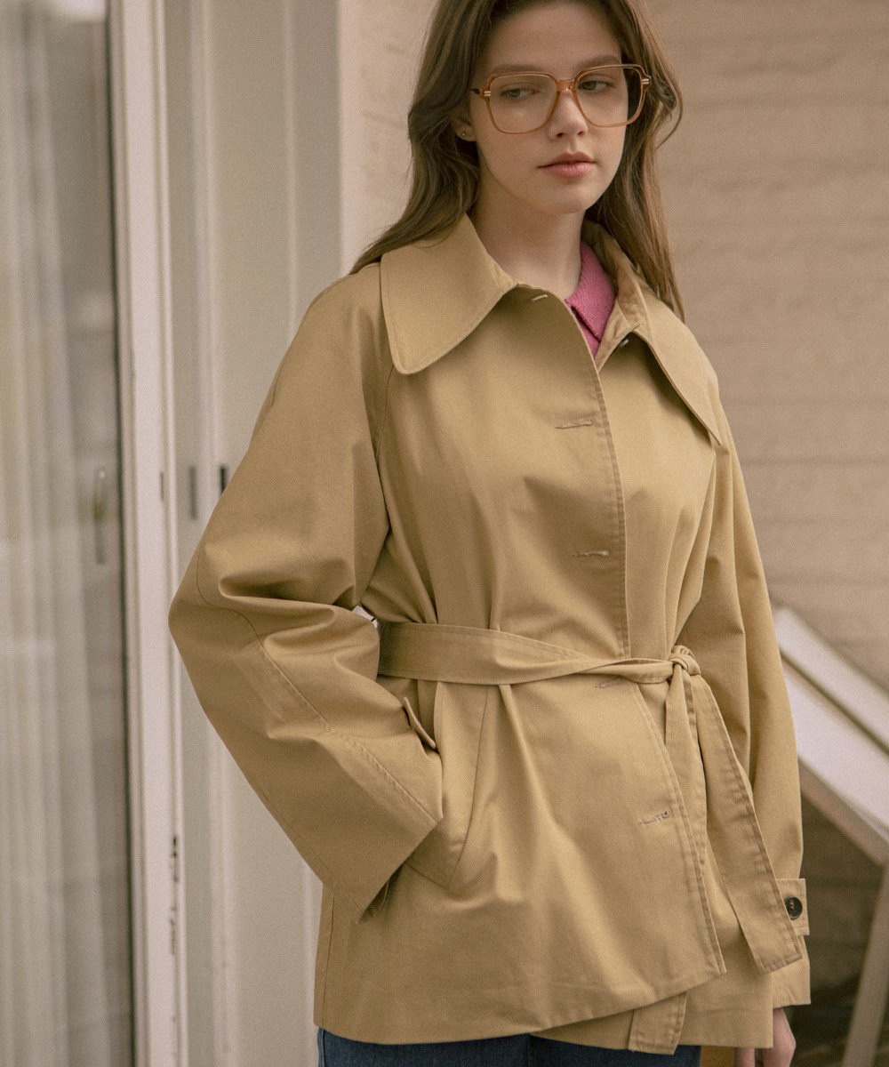 O3708 Glenrothes trench coat_Beige